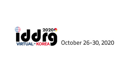 IDDRG 2020 Conference – Seoul, Korea